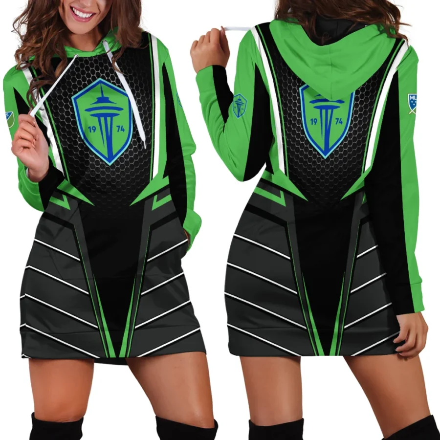 Special Release Seattle Sounders MLS Hoodie Dress All Over Prints HOMLS011024A01SEAHDR