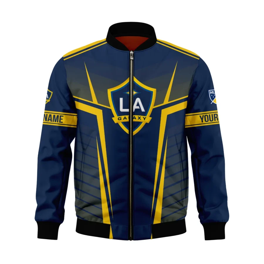 Special Release Personalized LA Galaxy MLS Bomber Jacket All Over Prints QTMLS021024A1LABB