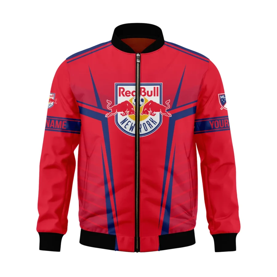 Special Release Personalized New York Red Bulls MLS Bomber Jacket All Over Prints QTMLS021024A1NYBB