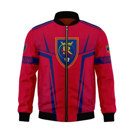 Special Release Personalized Real Salt Lake MLS Bomber Jacket All Over Prints QTMLS021024A1RSLBB