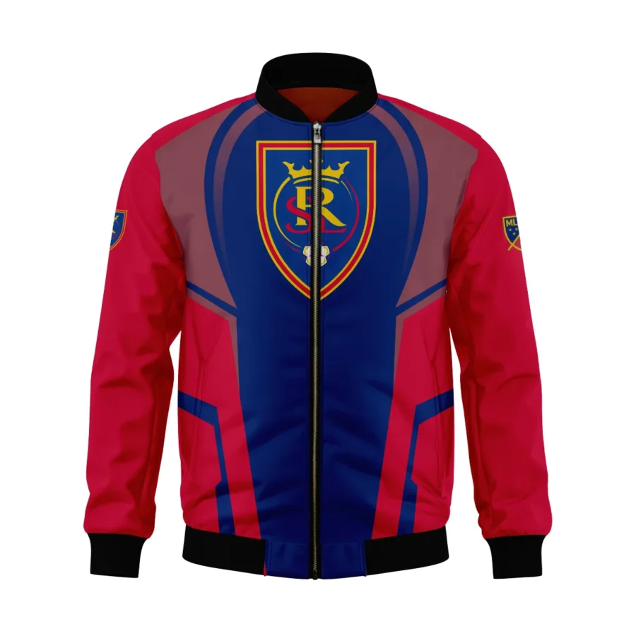 Special Release Personalized Real Salt Lake MLS Bomber Jacket All Over Prints QTMLS021024A2RSLBB