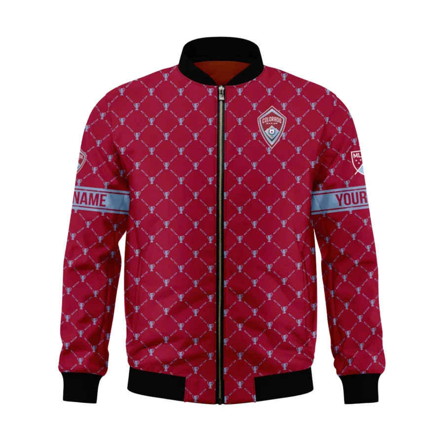 Special Release Personalized Colorado Rapids MLS Bomber Jacket All Over Prints QTMLS021024A3COLBB