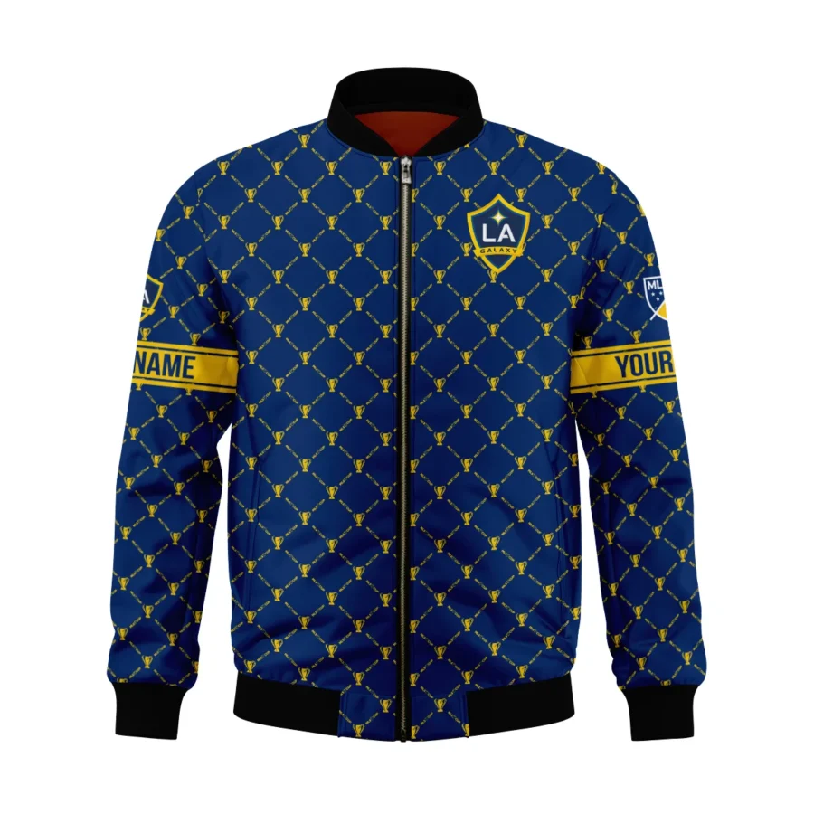 Special Release Personalized LA Galaxy MLS Bomber Jacket All Over Prints QTMLS021024A3LABB