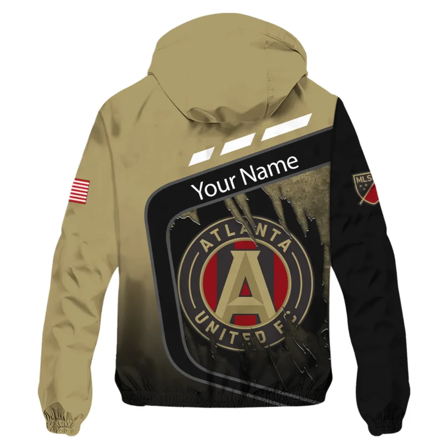 MLS Atlanta United Exclusive All Over Prints BLMLS51024A1ATLWJ - Windbreaker Outdoor Jacket