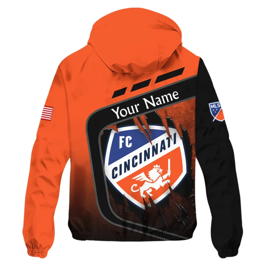 MLS Cincinnati Exclusive All Over Prints BLMLS51024A1CINWJ - Windbreaker Outdoor Jacket