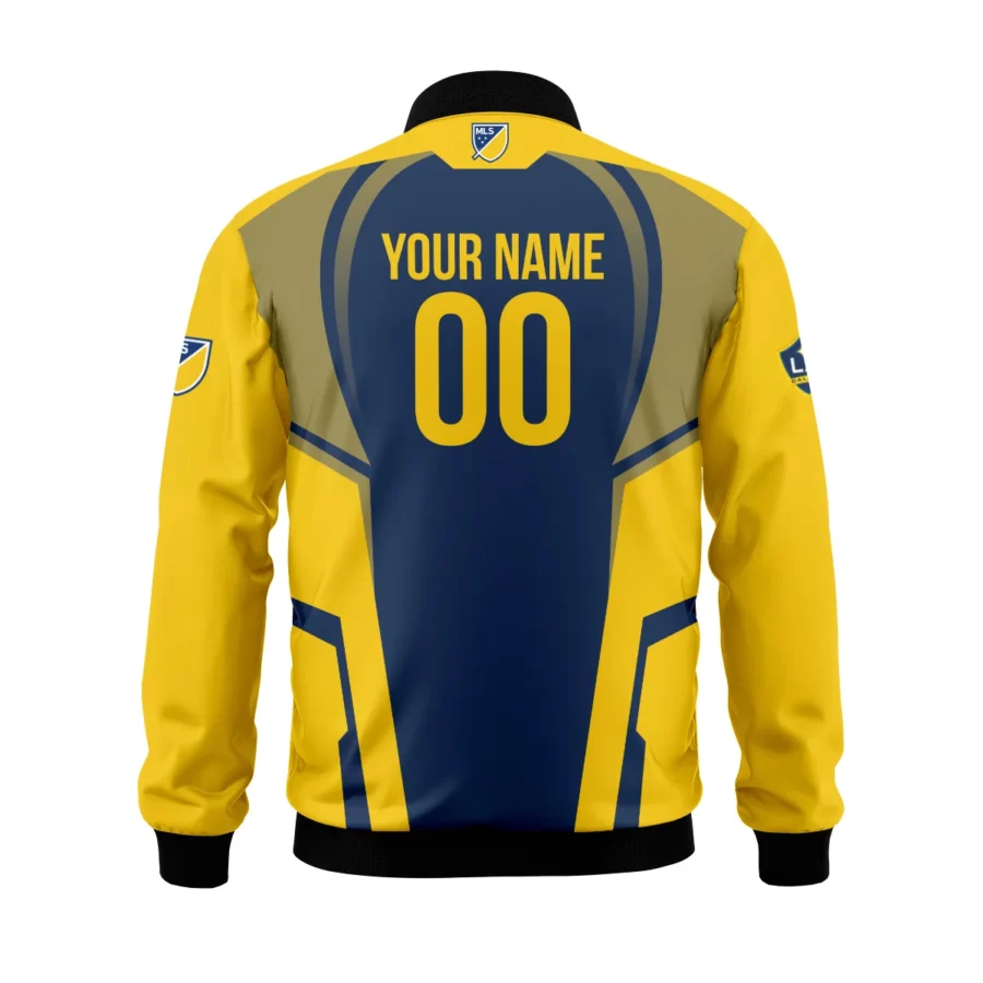 Special Release Personalized LA Galaxy MLS Bomber Jacket All Over Prints QTMLS021024A2LABB