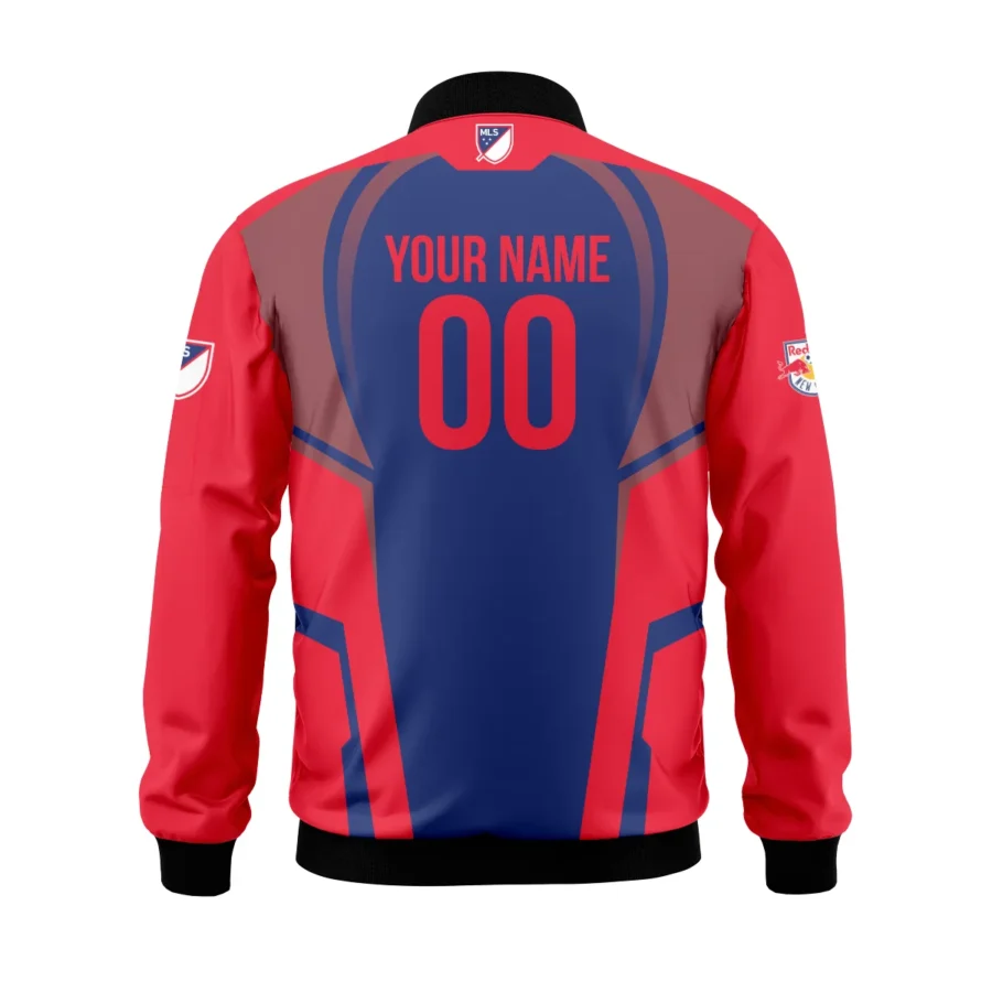 Special Release Personalized New York Red Bulls MLS Bomber Jacket All Over Prints QTMLS021024A2NYBB