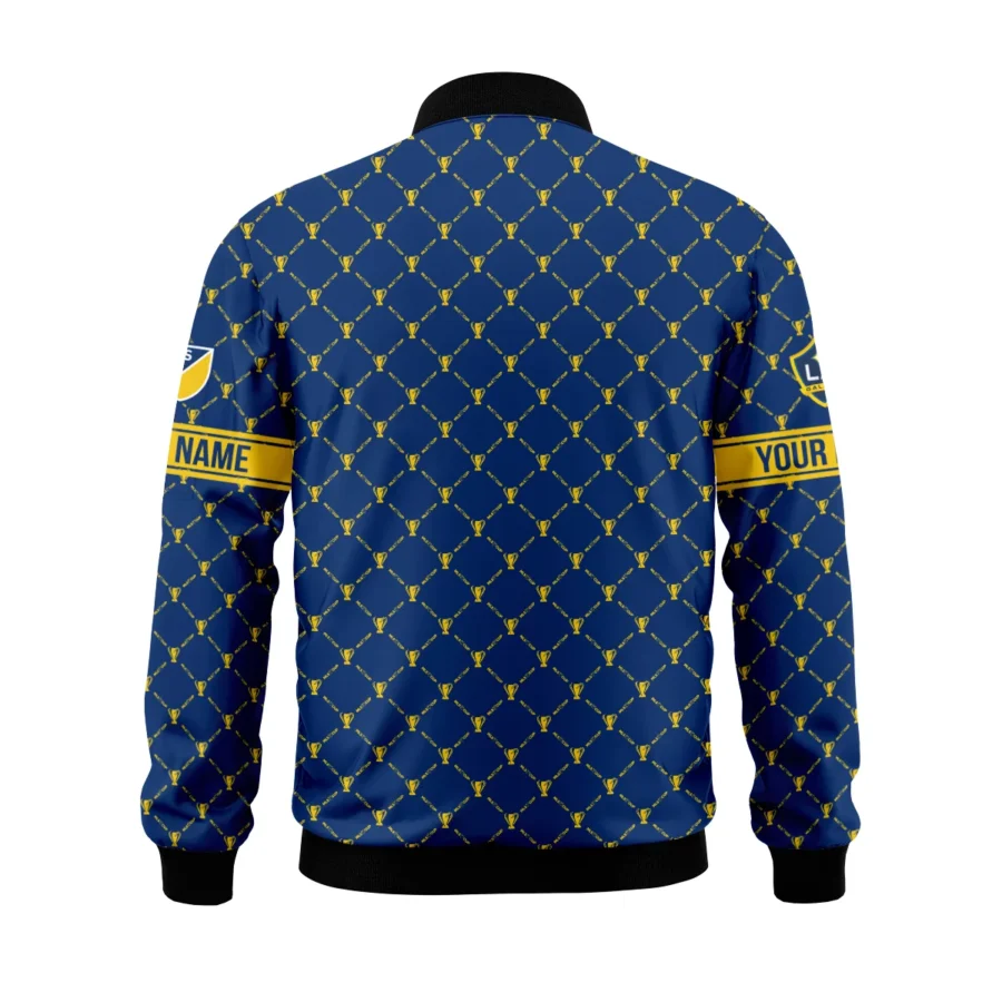 Special Release Personalized LA Galaxy MLS Bomber Jacket All Over Prints QTMLS021024A3LABB