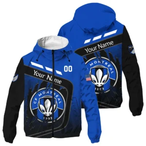 MLS CF Montreal Exclusive All Over Prints BLMLS51024A1MTLSWZ - Quarter Zip Jacket