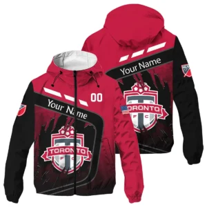 MLS Toronto FC Exclusive All Over Prints BLMLS51024A1TORZHD - Zip Hoodie