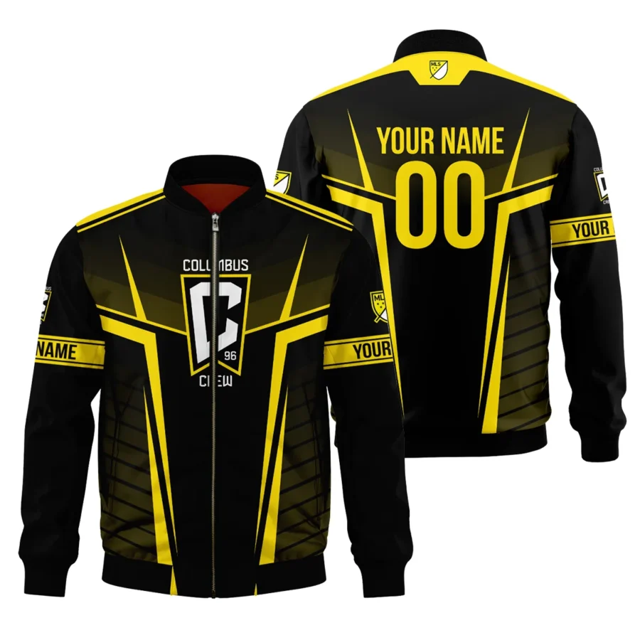 Special Release Personalized Columbus Crew MLS Bomber Jacket All Over Prints QTMLS021024A1CLBBB