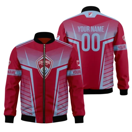 Special Release Personalized Colorado Rapids MLS Bomber Jacket All Over Prints QTMLS021024A1COLBB