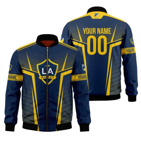 Special Release Personalized LA Galaxy MLS Bomber Jacket All Over Prints QTMLS021024A1LABB