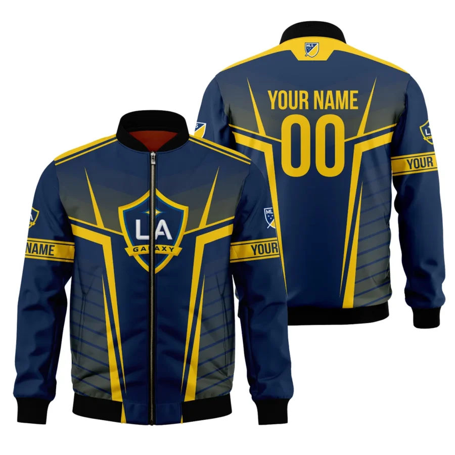 Special Release Personalized LA Galaxy MLS Bomber Jacket All Over Prints QTMLS021024A1LABB