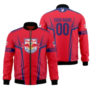 Special Release Personalized New York Red Bulls MLS Quarter Zip Jacket  All Over Prints QTMLS021024A1NYSWZ