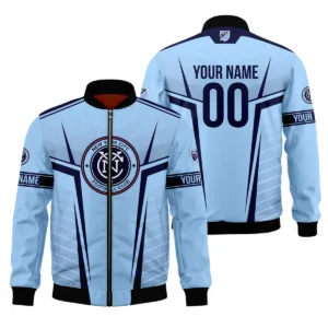 Special Release Personalized New York City MLS Quarter Zip Jacket  All Over Prints QTMLS021024A1NYCSWZ