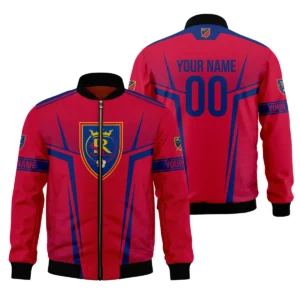 Special Release Personalized Real Salt Lake MLS Quarter Zip Jacket  All Over Prints QTMLS021024A1RSLSWZ