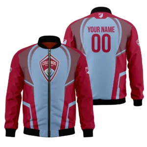 Special Release Personalized Colorado Rapids MLS Quarter Zip Jacket  All Over Prints QTMLS021024A2COLSWZ