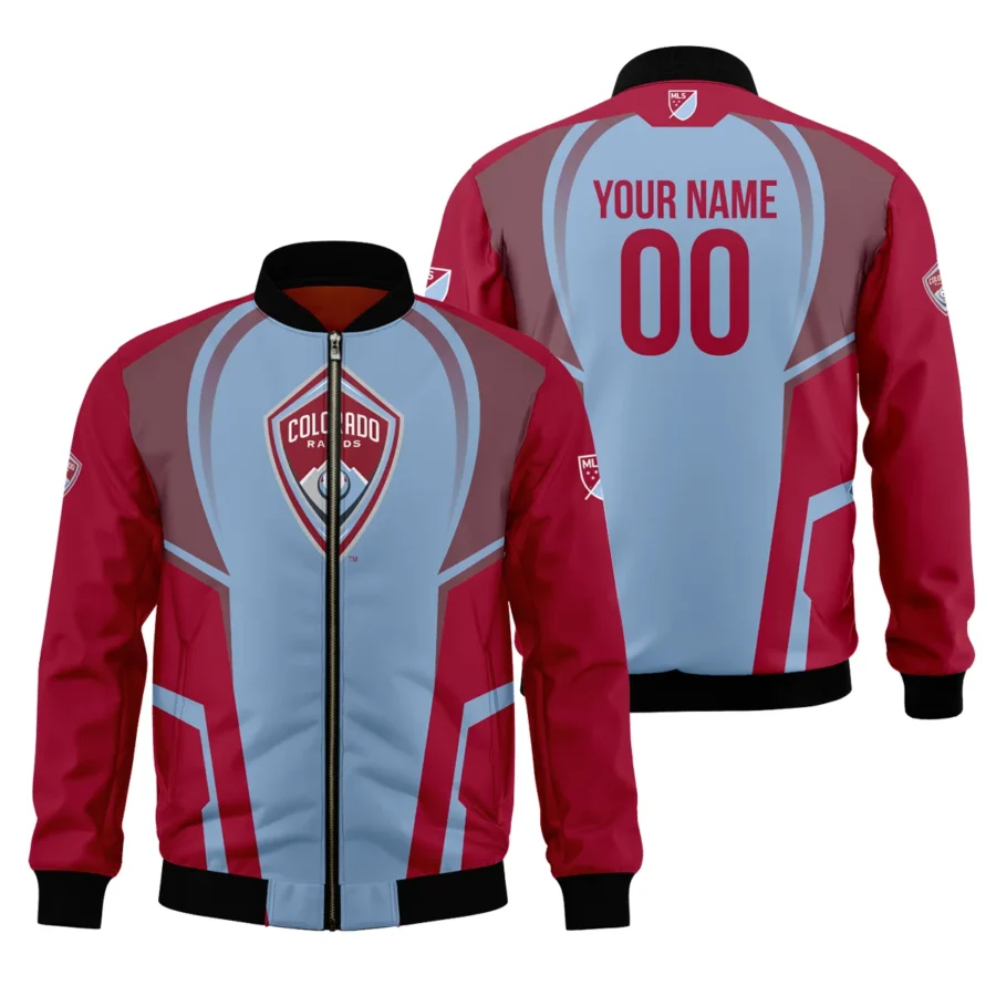 Special Release Personalized Colorado Rapids MLS Bomber Jacket All Over Prints QTMLS021024A2COLBB