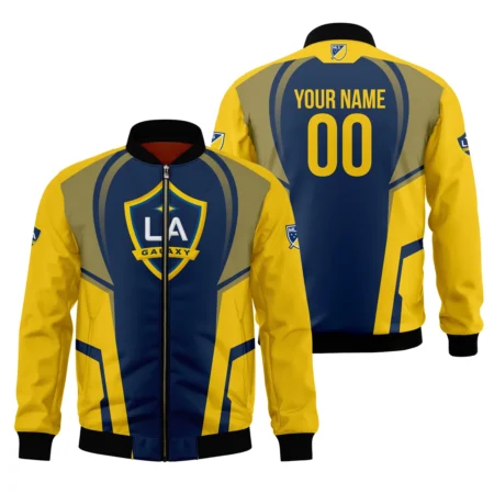 Special Release Personalized LA Galaxy MLS Bomber Jacket All Over Prints QTMLS021024A2LABB