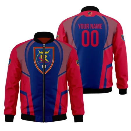 Special Release Personalized Real Salt Lake MLS Bomber Jacket All Over Prints QTMLS021024A2RSLBB