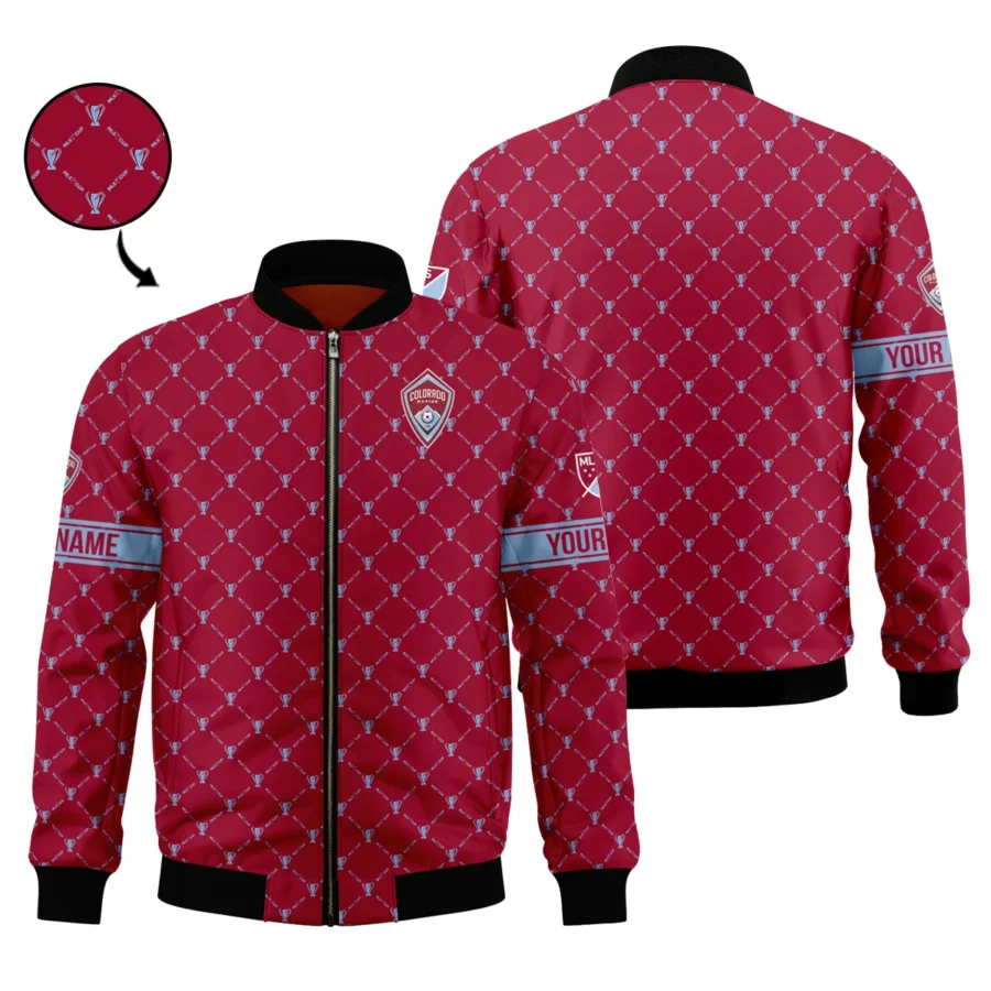 Special Release Personalized Colorado Rapids MLS Bomber Jacket All Over Prints QTMLS021024A3COLBB