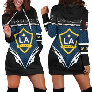 MLS LA Galaxy Exclusive All Over Prints BLMLS31024A1LASWZ - Quarter Zip Jacket