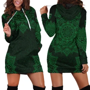 Mandala Pattern MLS Austin FC Exclusive All Over Prints BLMLS41024A2ATX1HDR - Hoodie Dress