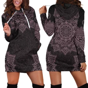 MLS Cincinnati Exclusive All Over Prints BLMLS41024A2CIN2HDR - Hoodie Dress