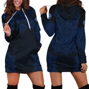 Mandala Pattern MLS Austin FC Exclusive All Over Prints BLMLS41024A2ATX2HDR - Hoodie Dress