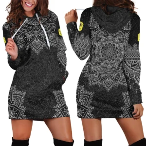 Mandala Pattern MLS Nashville SC Exclusive All Over Prints BLMLS41024A2ATL1HDR - Hoodie Dress