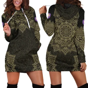 Mandala Pattern MLS Philadelphia Union Exclusive All Over Prints BLMLS41024A2PHI1HDR - Hoodie Dress