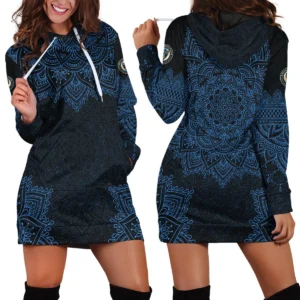 Mandala Pattern MLS Orlando City Exclusive All Over Prints BLMLS41024A2ORL1HDR - Hoodie Dress