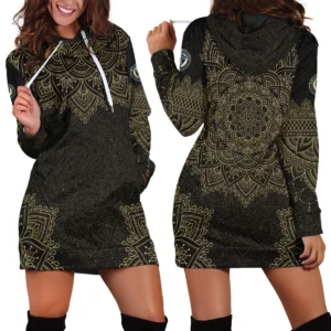 Mandala Pattern MLS Orlando City Exclusive All Over Prints BLMLS41024A2ORL2HDR - Hoodie Dress