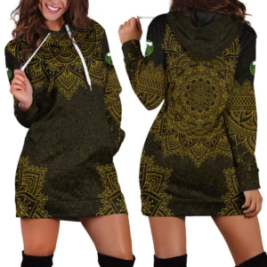 Mandala Pattern MLS San Jose Earthquakes Exclusive All Over Prints BLMLS41024A2SJ2HDR - Hoodie Dress