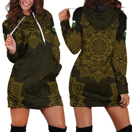 Mandala Pattern MLS Portland Timbers Exclusive All Over Prints BLMLS41024A2POR2HDR - Hoodie Dress