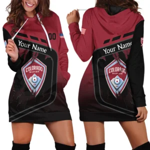 MLS Colorado Rapids Exclusive All Over Prints BLMLS51024A1COLSWZ - Quarter Zip Jacket