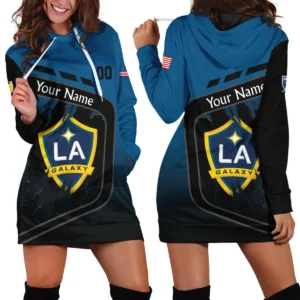 MLS LA Galaxy Exclusive All Over Prints BLMLS51024A1LASWZ - Quarter Zip Jacket