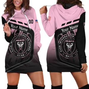 MLS Inter Miami Exclusive All Over Prints BLMLS51024A1MIAHDR - Hoodie Dress