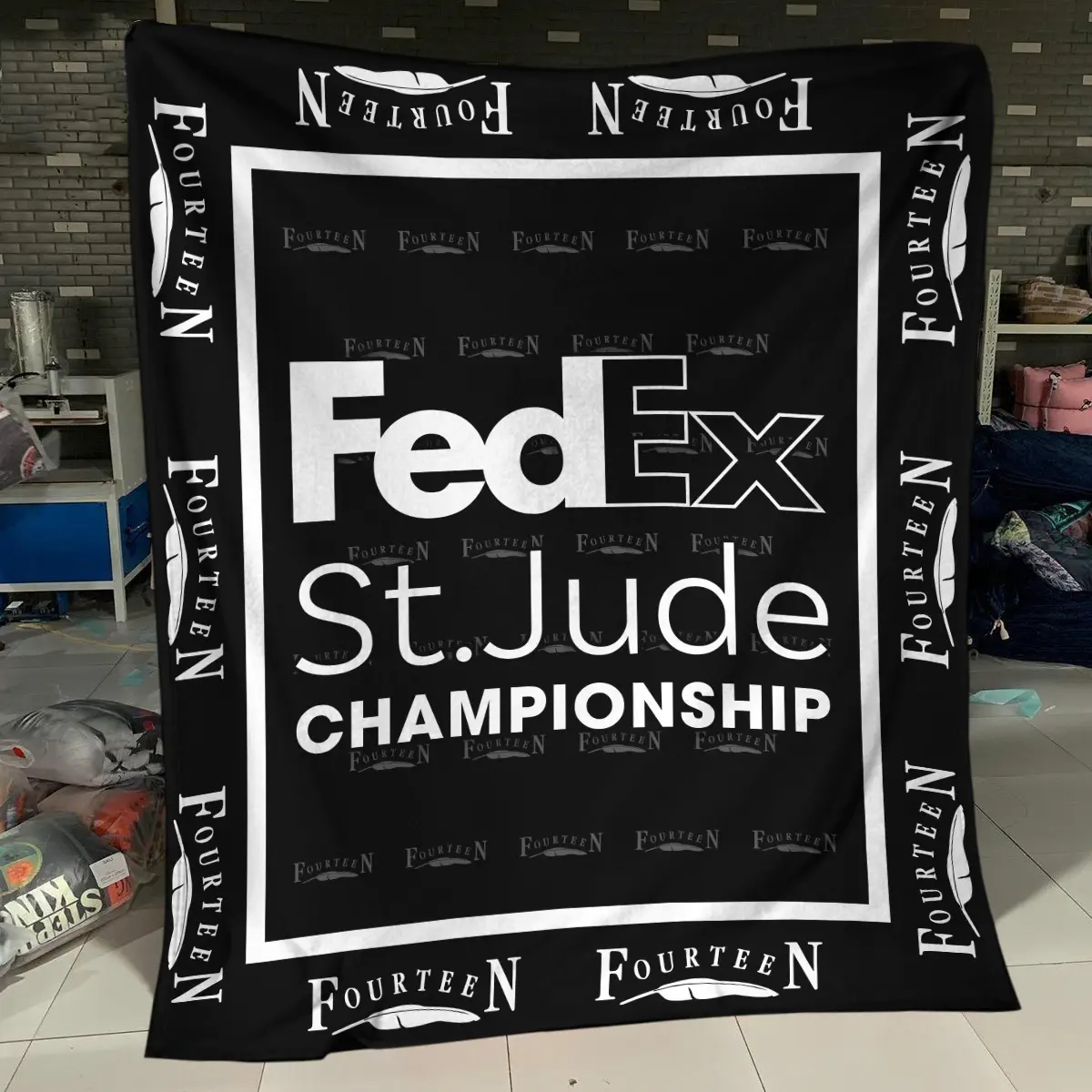 FedEx St. Jude Championship Tournament Fourteen Golf Brand Exclusive Logo All Over Prints BLFED221024A01FGSJT - Bedding Set