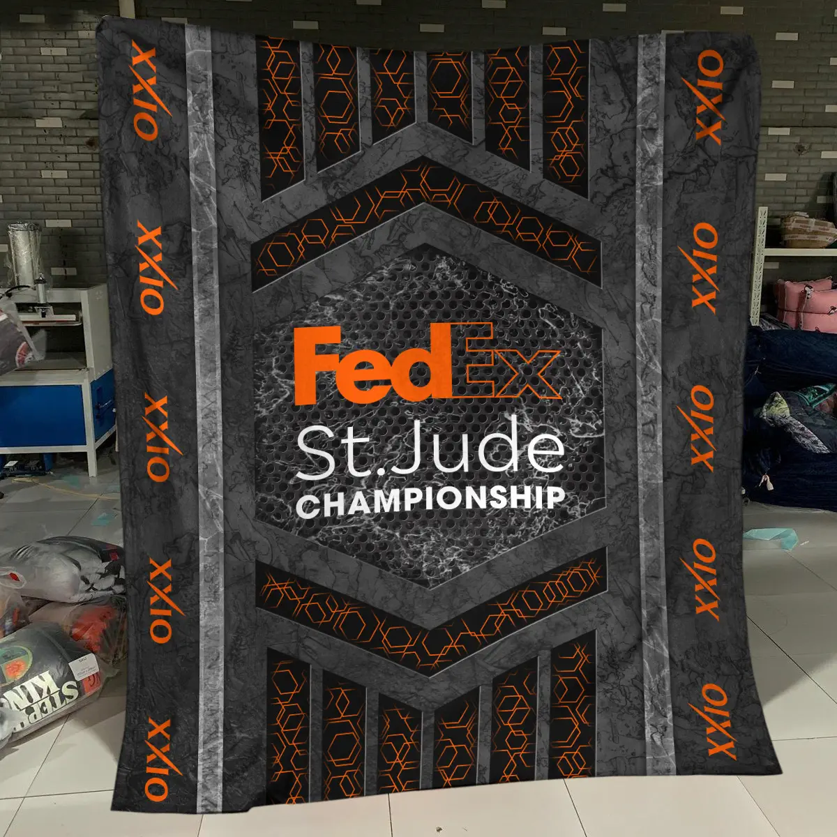 FedEx St. Jude Championship Tournament XXIO Brand Exclusive Logo All Over Prints BLFED231024A01XXSJT - Bedding Set