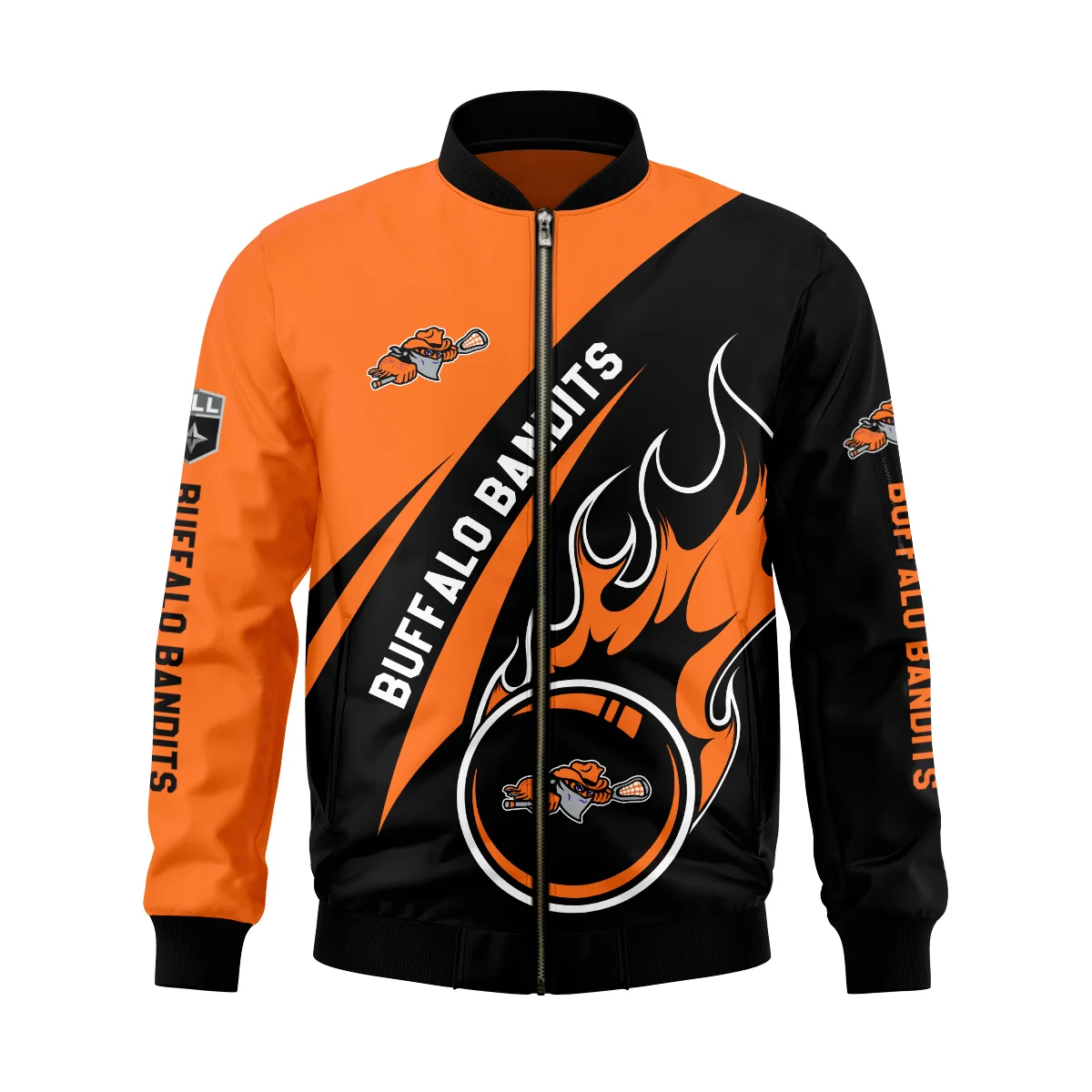 Gift For Fans Bomber Jacket  Buffalo Bandits National Lacrosse League All Over Prints HONLL260724A01BUFBB