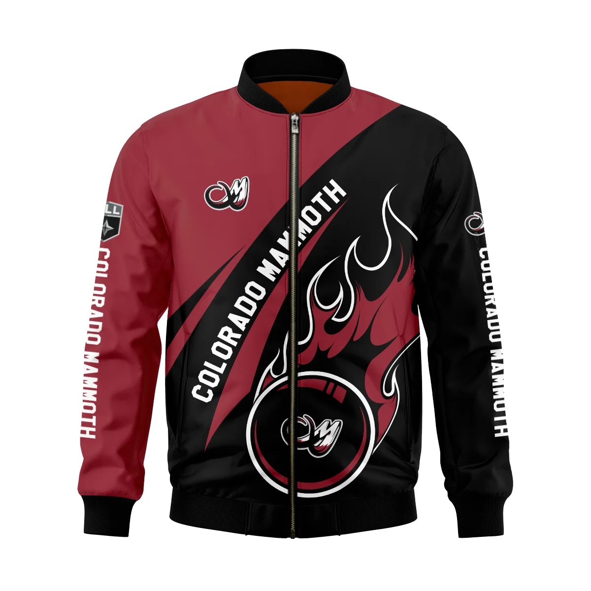 Gift For Fans Bomber Jacket  Colorado Mammoth National Lacrosse League All Over Prints HONLL260724A01COLBB