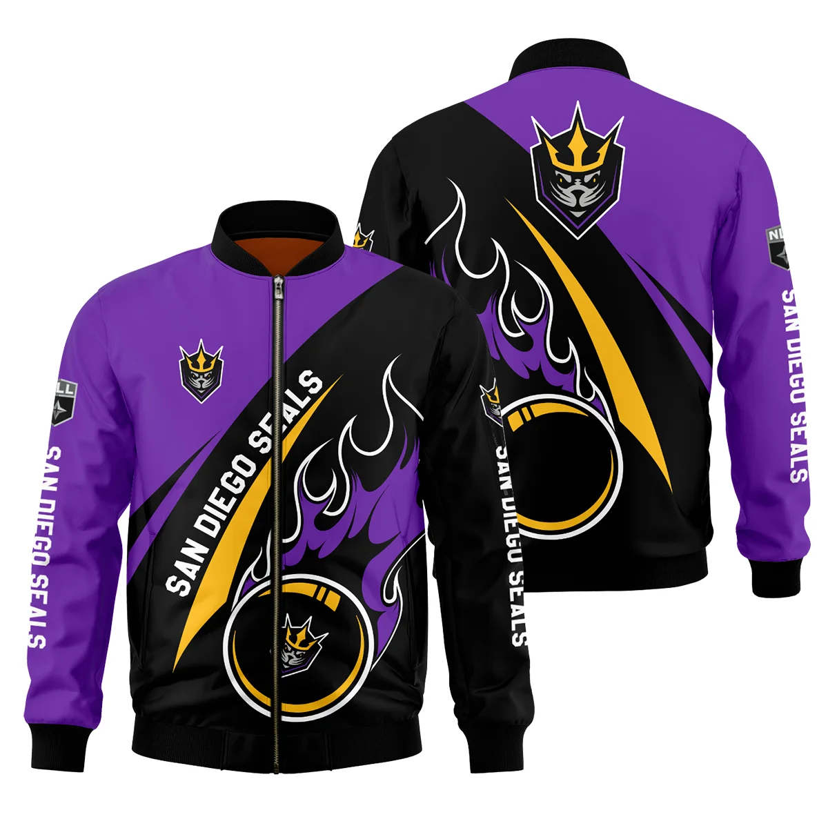 Gift For Fans Bomber Jacket  Panther City Lacrosse National Lacrosse League All Over Prints HONLL260724A01PCLBB