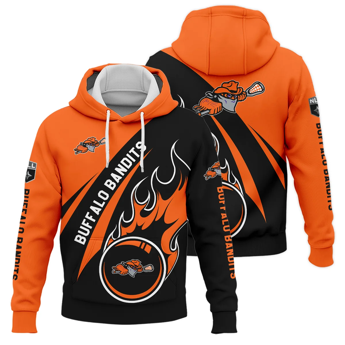 Gift For Fans Hoodie Albany FireWolves National Lacrosse League All Over Prints HONLL260724A01ALBHD