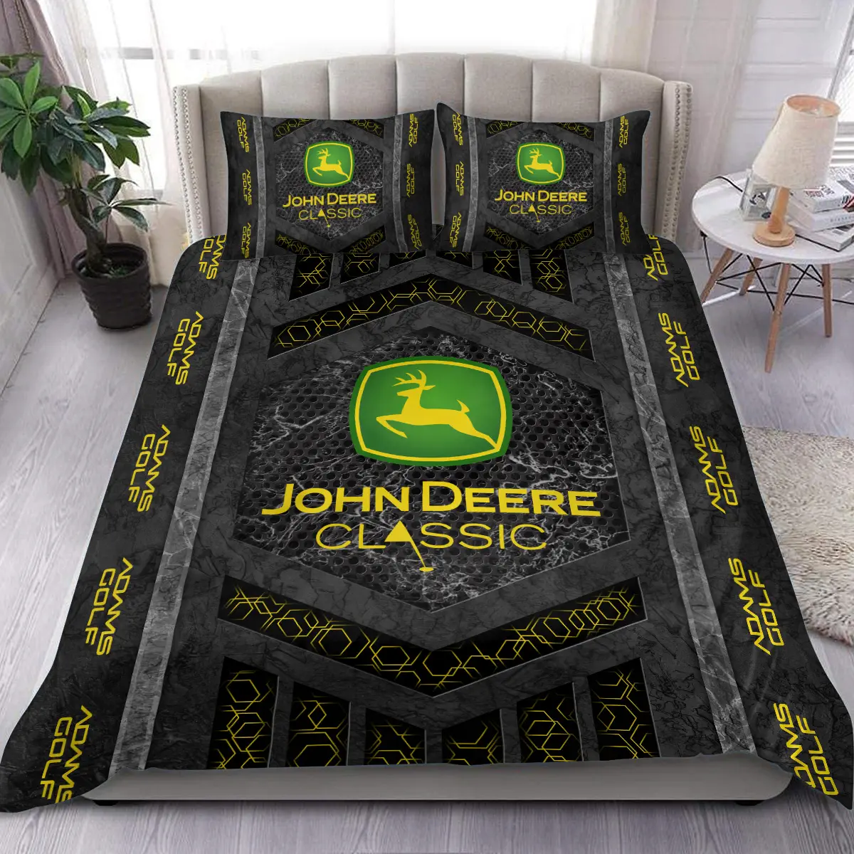 John Deere Classic Tournament Adams Golf Brand Exclusive Logo All Over Prints BLJDC231024A01AGSJT - Bedding Set