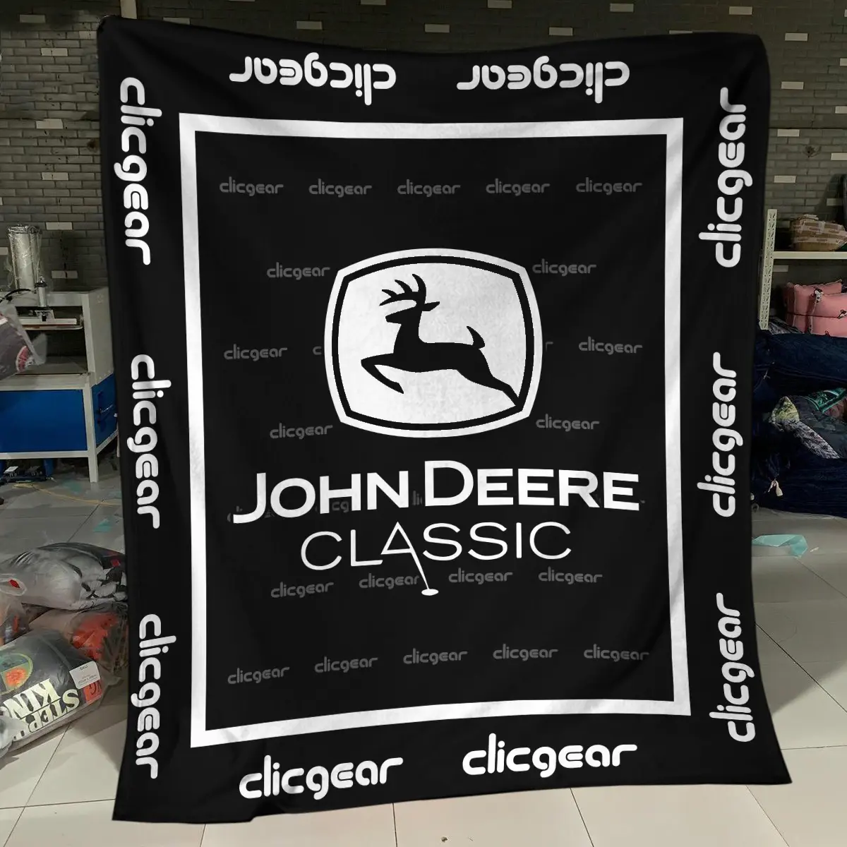 Sentry Tournament of Champions Tournament Clicgear Brand Exclusive Logo All Over Prints BLSTC221024A01CLIBLK - Blanket