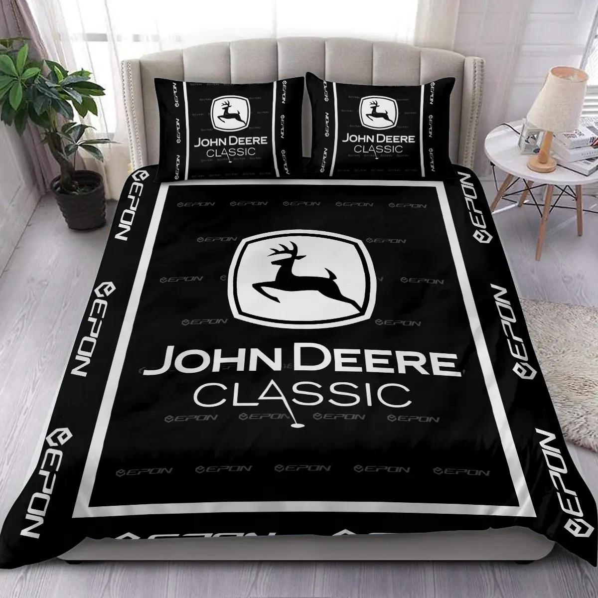 John Deere Classic Tournament Epon Brand Exclusive Logo All Over Prints BLJDC221024A01EPSJT - Bedding Set