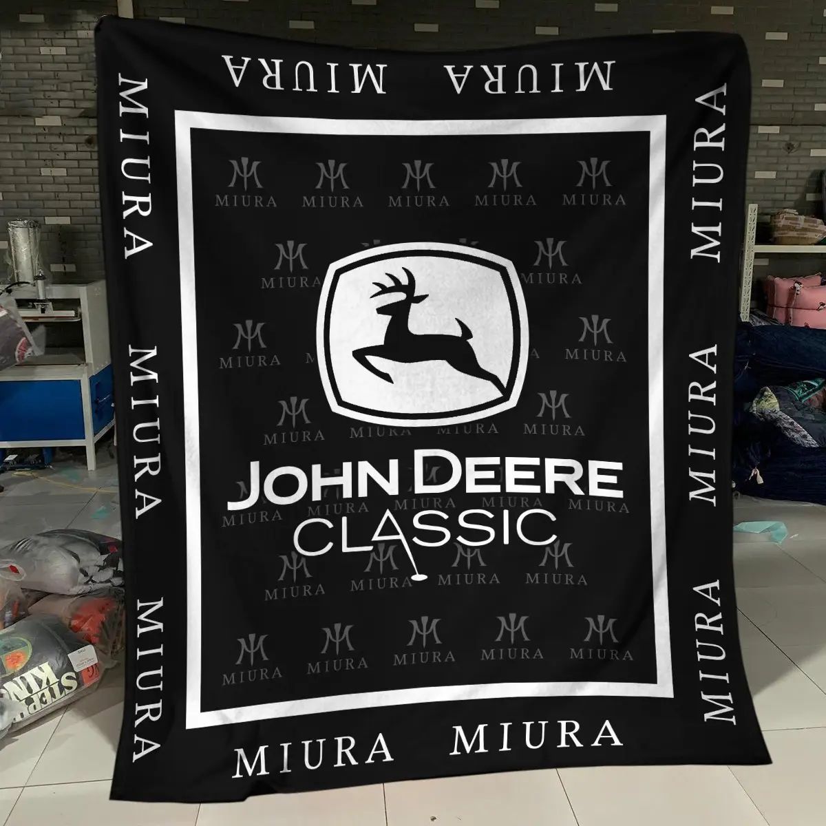 John Deere Classic Tournament Miura Golf Brand Exclusive Logo All Over Prints BLJDC221024A01MGSJT - Bedding Set