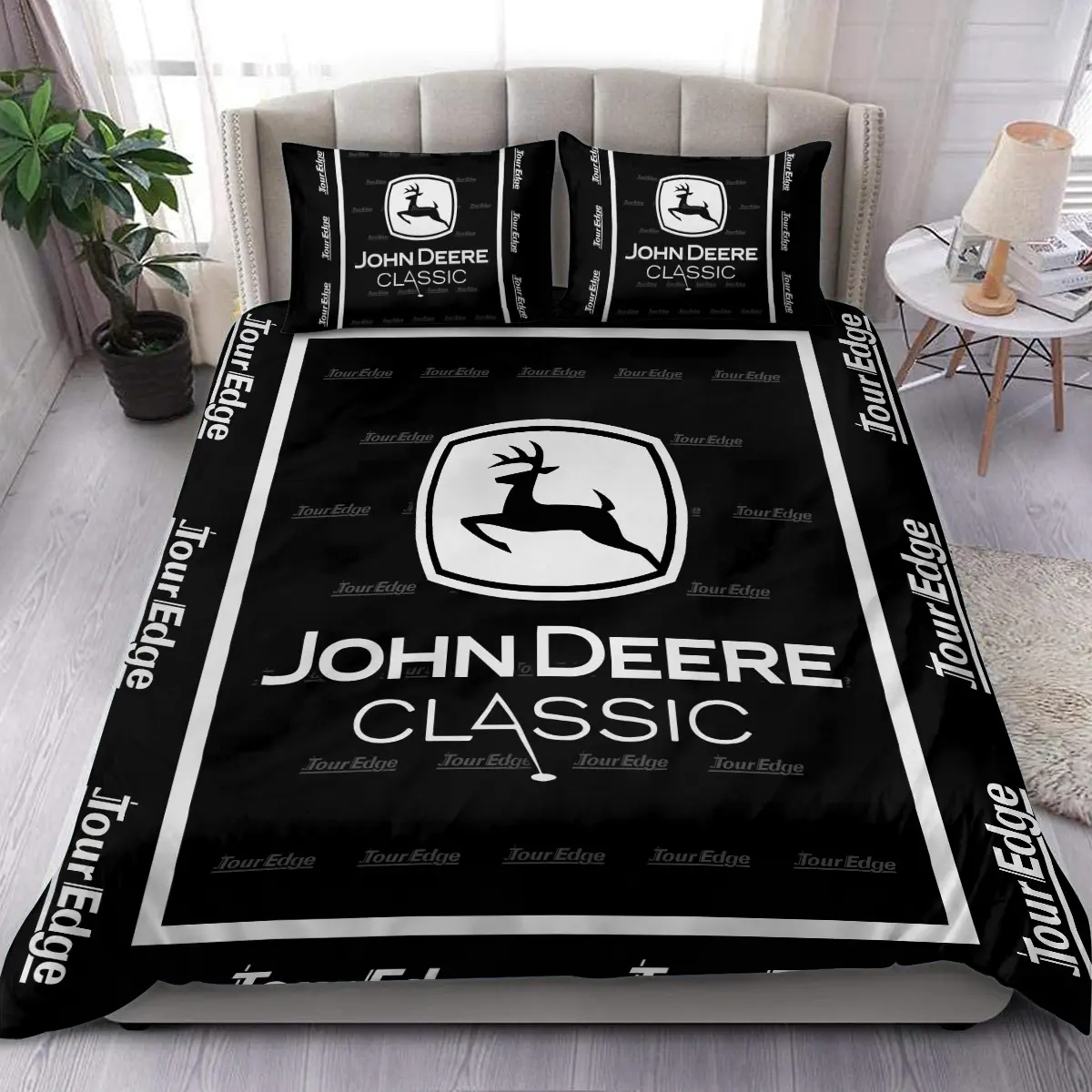 John Deere Classic Tournament Tour Edge Brand Exclusive Logo All Over Prints BLJDC221024A01TESJT - Bedding Set